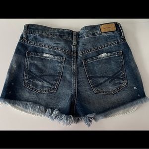 Aeropostale high waisted jean shorts